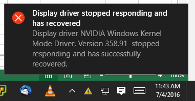 Display driver stopped responding and has recovered nvidia windows 7 sale